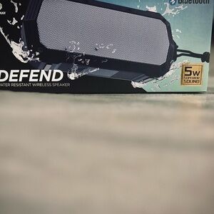 Bass Bluetooth Speaker - Black and Gray